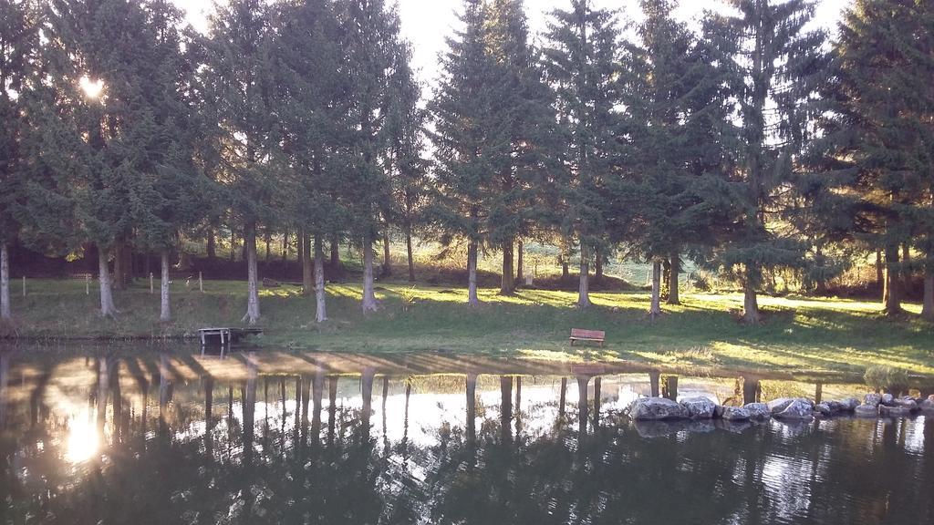 Camping De Flechat Hotel Orcival Exterior photo